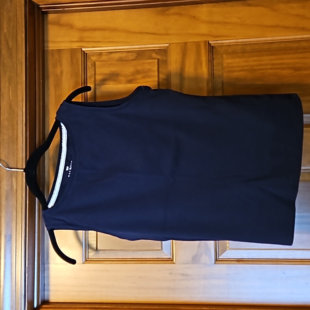 Talbots Petites Sleeveless Navy top, MP